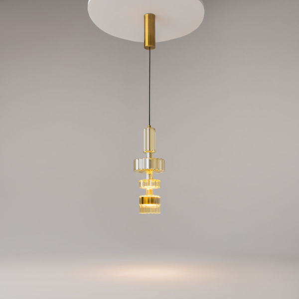 Подвесной светодиодный светильник Maytoni Level MOD253PL-L18BS3K3