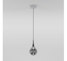 Подвесной светодиодный светильник Eurosvet Adour 50256/1 LED дымчатый