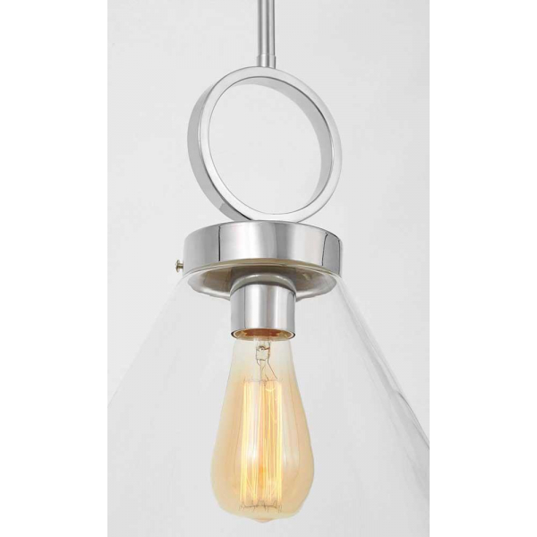 Подвесной светильник Lumina Deco Fermini LDP 6845-1 CHR+PR Подвесной светильник Lumina Deco Fermini LDP 6845-1 CHR+PR