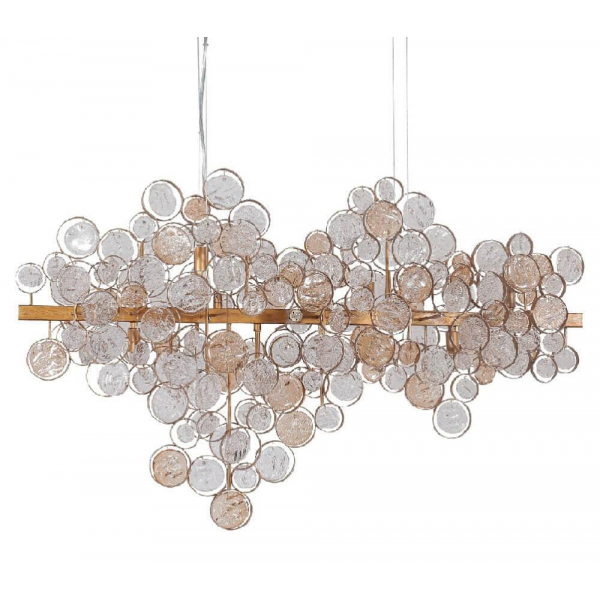 Подвесной светильник Crystal Lux Deseo SP12 L1000 Gold Подвесной светильник Crystal Lux Deseo SP12 L1000 Gold