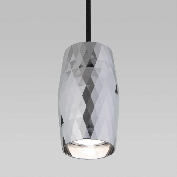 Подвесной светодиодный светильник Eurosvet Bonaldo 50246/1 Led хром Подвесной светодиодный светильник Eurosvet Bonaldo 50246/1 Led хром