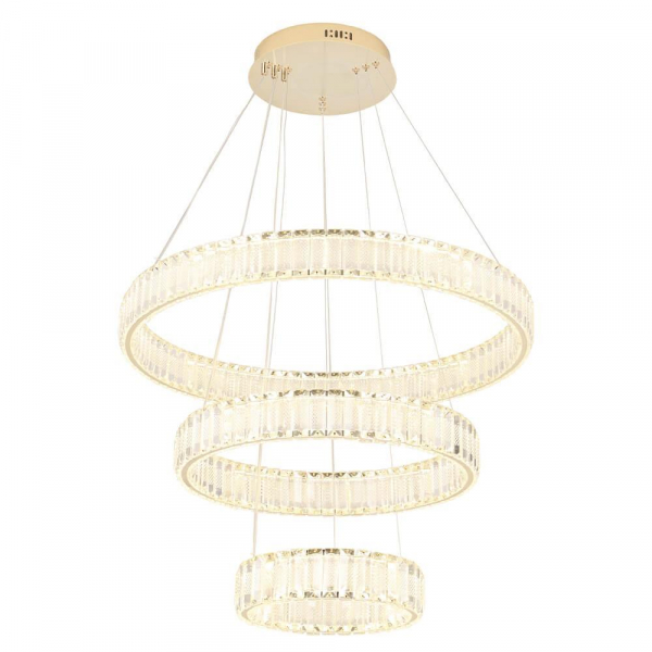 Подвесной светодиодный светильник Crystal Lux Musika SP150W Led Gold Подвесной светодиодный светильник Crystal Lux Musika SP150W Led Gold