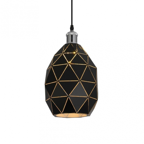Подвесной светильник Lumina Deco Pestico LDP 8038-220 BK+CHR Подвесной светильник Lumina Deco Pestico LDP 8038-220 BK+CHR