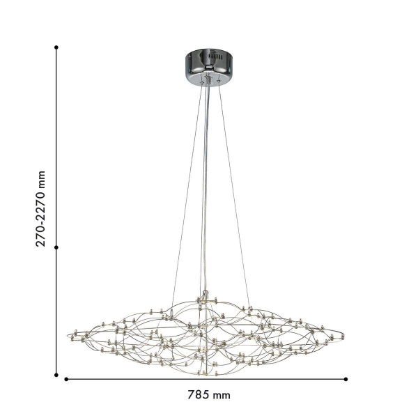 Подвесной светодиодный светильник Favourite Thinner 4305-8P Подвесной светодиодный светильник Favourite Thinner 4305-8P