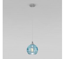 Подвесной светильник Eurosvet Lotus 50221/1 голубой