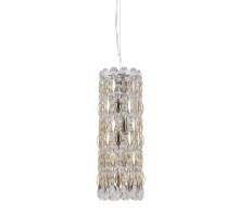 Подвесной светильник Crystal Lux Lirica SP3 Chrome/Gold-Transparent
