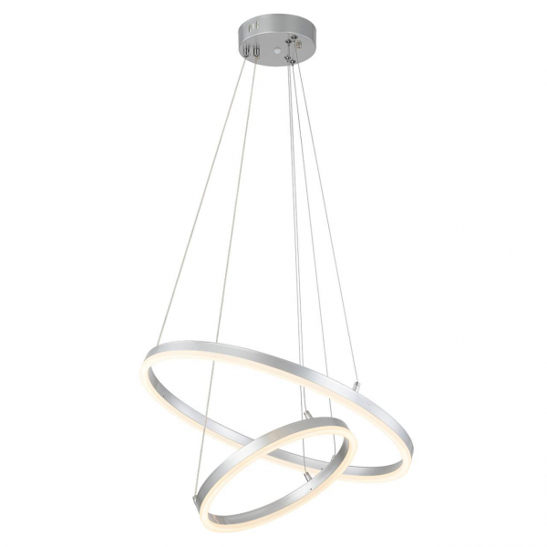 Подвесной светодиодный светильник Escada Void 10254/2LED Silver APP Подвесной светодиодный светильник Escada Void 10254/2LED Silver APP