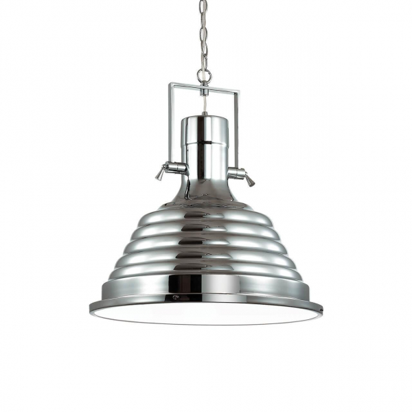 Подвесной светильник Ideal Lux Fisherman Sp1 Cromo 125824 Подвесной светильник Ideal Lux Fisherman Sp1 Cromo 125824