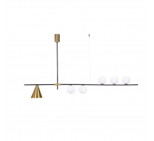 Подвесной светильник Lumina Deco Renzo LDP 6043-6 BK+MD
