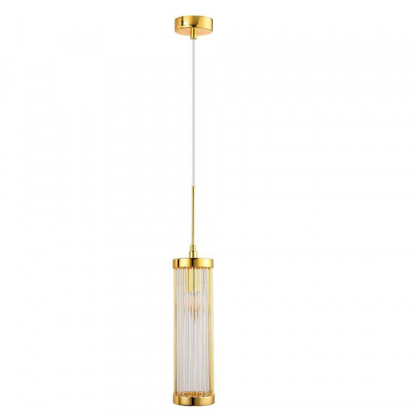 Подвесной светильник Crystal Lux Tadeo SP1 D100 Gold/Transparente Подвесной светильник Crystal Lux Tadeo SP1 D100 Gold/Transparente