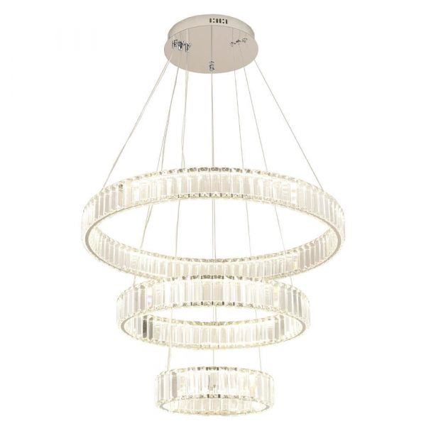 Подвесной светодиодный светильник Crystal Lux Musika SP150W Led Chrome Подвесной светодиодный светильник Crystal Lux Musika SP150W Led Chrome