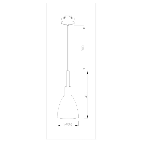 Подвесной светильник Moderli Toni V10649-1P