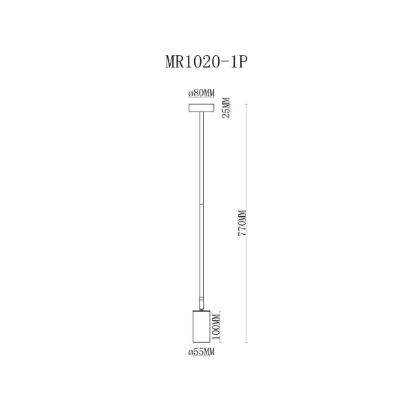 Подвесной светильник MyFar Dereck MR1020-1P Подвесной светильник MyFar Dereck MR1020-1P