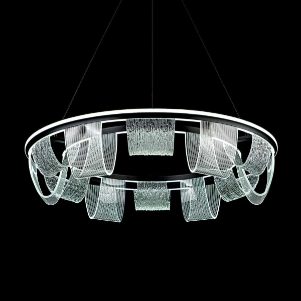 Подвесной cветильник LED4U L7706-800 BK Подвесной cветильник LED4U L7706-800 BK