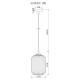 Подвесной светильник Arte Lamp Arwen A1902SP-1WH