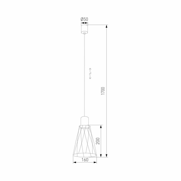 Подвесной светильник TK Lighting 10155 Modesto Подвесной светильник TK Lighting 10155 Modesto