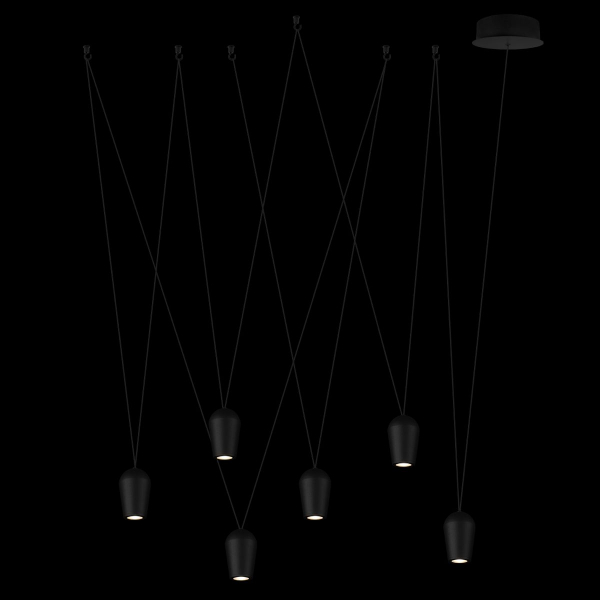 Подвесной светодиодный светильник Loft IT Blackout 10357/6 Подвесной светодиодный светильник Loft IT Blackout 10357/6