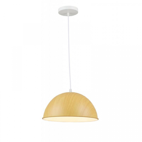 Подвесной светильник IMEX MD.5659-1-P-WT+WOOD Подвесной светильник IMEX MD.5659-1-P-WT+WOOD