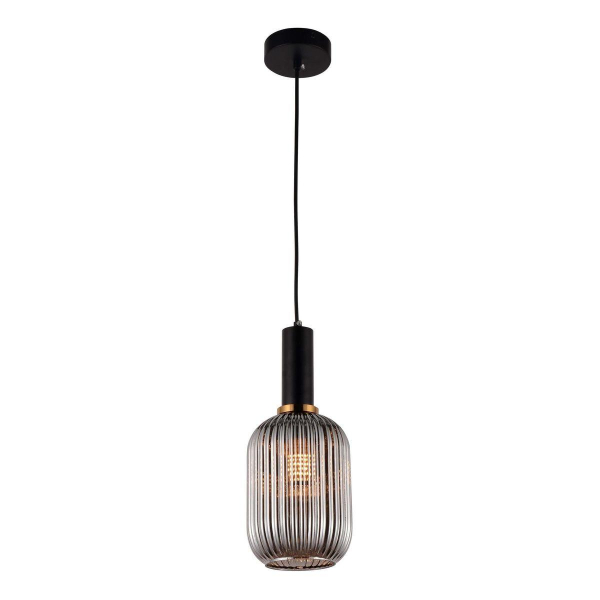 Подвесной светильник Lumina Deco Rico LDP 1218-1 GY+BK Подвесной светильник Lumina Deco Rico LDP 1218-1 GY+BK