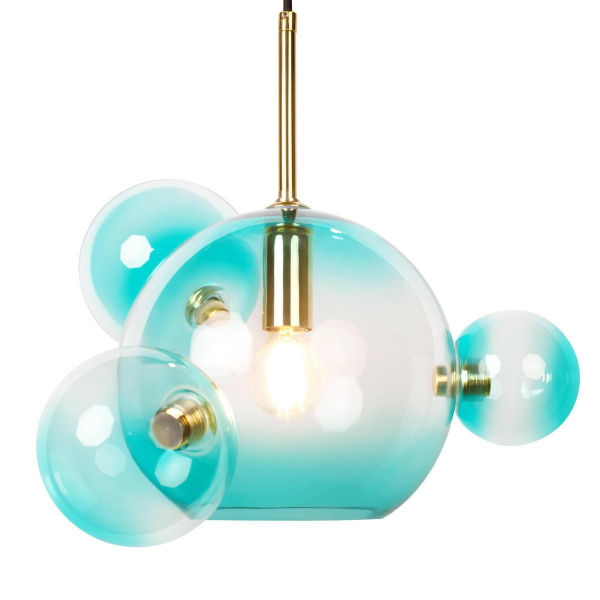 Подвесной светильник Loft IT Bolle 2027-P4 Blue mini Подвесной светильник Loft IT Bolle 2027-P4 Blue mini