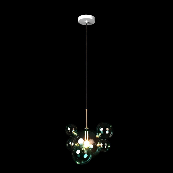 Подвесной светильник Loft IT Bolle 2027-P6 Blue mini Подвесной светильник Loft IT Bolle 2027-P6 Blue mini