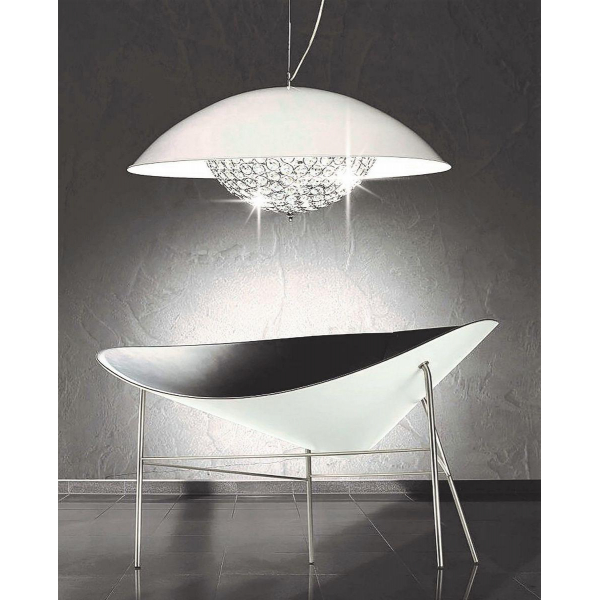 Подвесной светодиодный светильник Lumina Deco Mezzaluna LDP 1578-9B WT Подвесной светодиодный светильник Lumina Deco Mezzaluna LDP 1578-9B WT