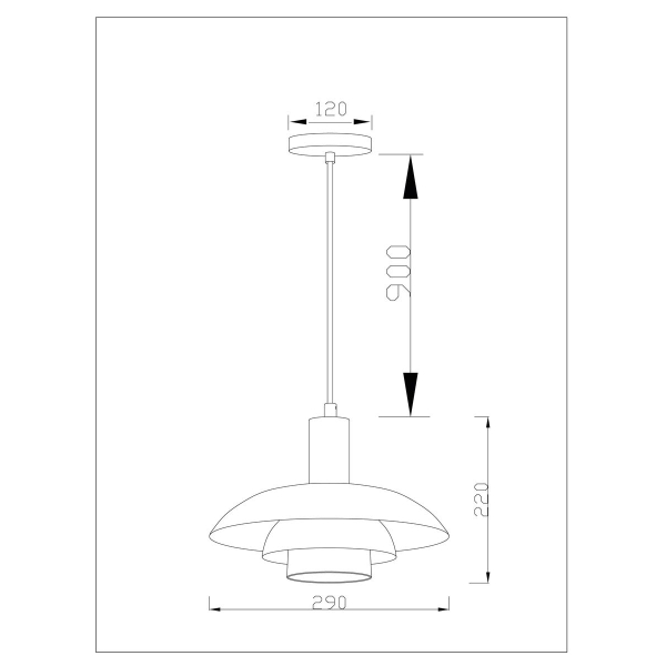 Подвесной светильник Moderli Pescara V10657-1P