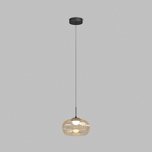 Подвесной светильник Denkirs Floa DK6742-BK+AM