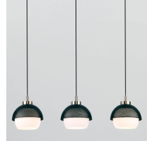 Подвесной светильник Eurosvet 50106/3 античная бронза/черный