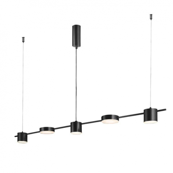 Подвесной светодиодный светильник Crystal Lux Tristan SP5 L1200 Black Подвесной светодиодный светильник Crystal Lux Tristan SP5 L1200 Black