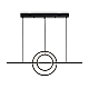 Подвесной светильник Freya Дан / Dan FR6240PL-L40B
