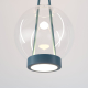 Подвесной светодиодный светильник Eurosvet Frasco 50267/1 LED синий