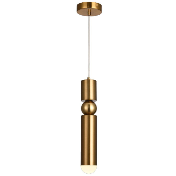 Подвесной светодиодный светильник Natali Kovaltseva Loft Led Lamps 81354 Gold Satin Подвесной светодиодный светильник Natali Kovaltseva Loft Led Lamps 81354 Gold Satin