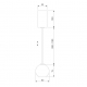 Подвесной светодиодный светильник Elektrostandard Giro 50215/1 Led хром a055675