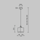 Подвесной светильник Modelux Modestyle MS.152.130 BS