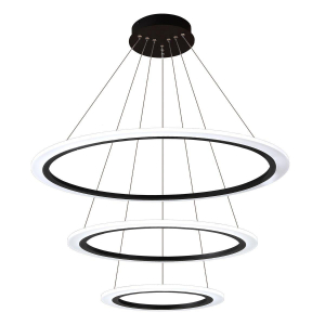 Подвесной светодиодный светильник Crystal Lux Manzana SP67W Led  Black