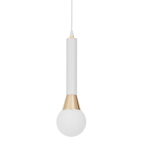 Подвесной светильник Lumina Deco Folino LDP 7012-1B WT+GD Подвесной светильник Lumina Deco Folino LDP 7012-1B WT+GD
