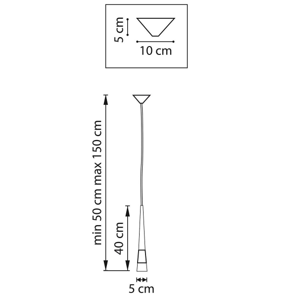 Подвесной светодиодный светильник Lightstar Cone 757013 Подвесной светодиодный светильник Lightstar Cone 757013