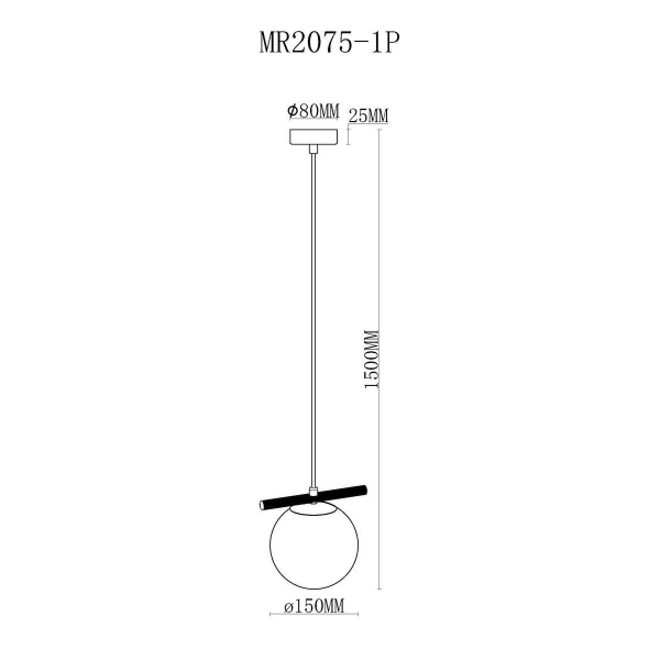 Подвесной светильник MyFar Francis MR2075-1P Подвесной светильник MyFar Francis MR2075-1P