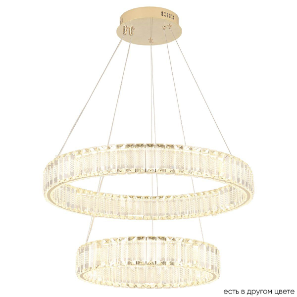 Подвесной светодиодный светильник Crystal Lux Musika SP100W Led Gold