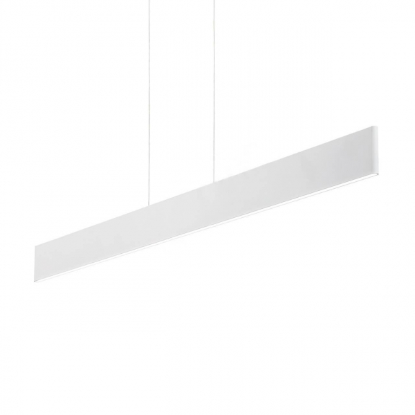 Подвесной светодиодный светильник Ideal Lux Desk Sp1 Bianco 138237 Подвесной светодиодный светильник Ideal Lux Desk Sp1 Bianco 138237