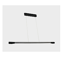 Подвесной светодиодный светильник Italline IT013-6020 black/silver 3000K