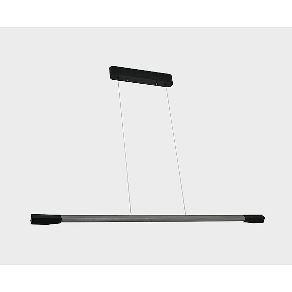 Подвесной светодиодный светильник Italline IT013-6020 black/silver 3000K
