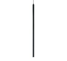 Подвесной светодиодный светильник Ideal Lux Ultrathin D100 Round Nero 142913