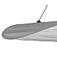 Подвесной светодиодный светильник Kink Light Брами 08022-100A,01