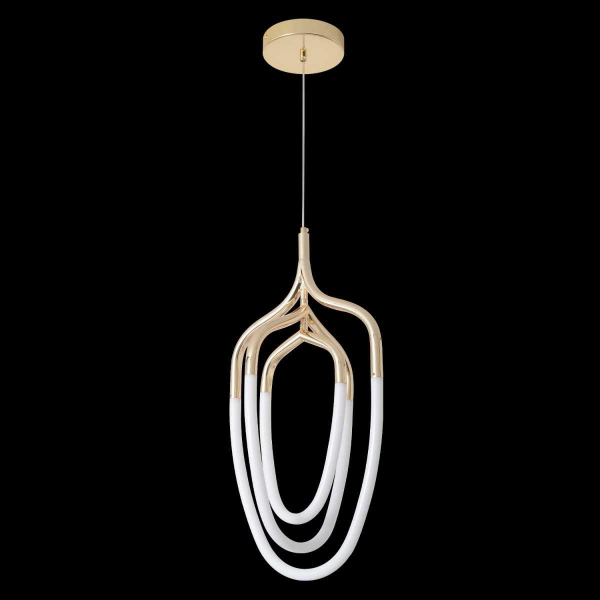 Подвесной светильник Crystal Lux PERA SP50W LED GOLD Подвесной светильник Crystal Lux PERA SP50W LED GOLD