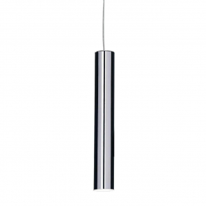 Подвесной светодиодный светильник Ideal Lux Ultrathin D040 Round Cromo 187662
