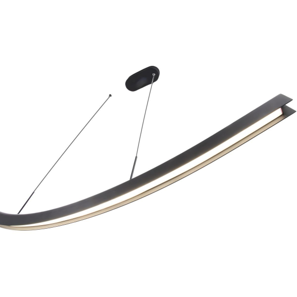 Подвесной светодиодный светильник Mizi'en Slim MZ31505-1200A-black Подвесной светодиодный светильник Mizi'en Slim MZ31505-1200A-black