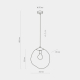 Подвесной светильник TK Lighting 4262 Sol