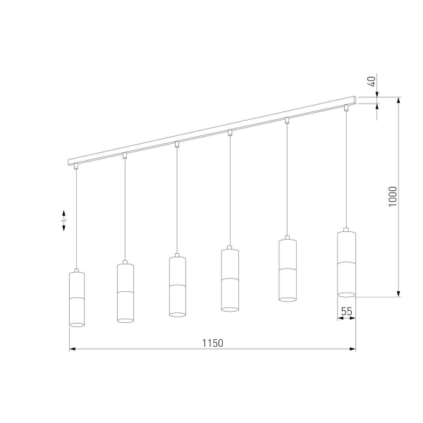Подвесной светильник TK Lighting 6308 Elit White Wood Подвесной светильник TK Lighting 6308 Elit White Wood